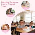 Easter Bunny Squishy Toys - 12 Pack Set