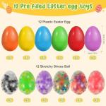 12 Pack Sensory Easter Egg Stress Balls
