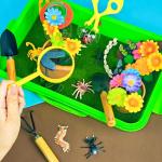 122 Pcs Insect Sensory Bin Activity Set