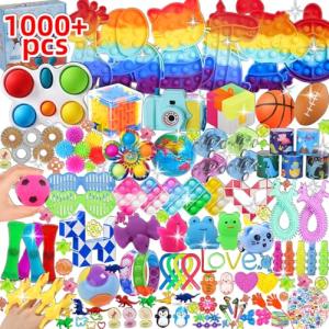 1000 Pcs Fidget Toys Bulk Party Favors