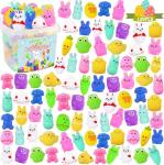 120PCS Easter Mochi Squishy Toys for Kids