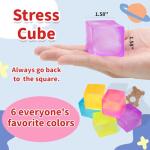 6 Pack Squishy Stress Balls for Calming Fun