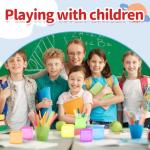 6 Pack Squishy Stress Balls for Calming Fun