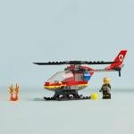 LEGO City Fire Rescue Helicopter Building Set