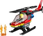 LEGO City Fire Rescue Helicopter Building Set