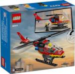 LEGO City Fire Rescue Helicopter Building Set