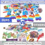 1000 Pcs Fidget Toys Bulk Party Favors