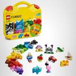 LEGO Classic Creative Suitcase with Colorful Bricks
