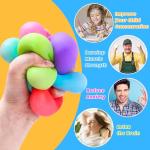 36 Pack Squishy Stress Balls and Fidget Cubes