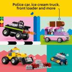 LEGO Classic Colorful Vehicles Building Kit for Kids