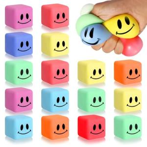 Mini Slow Rising Stress Cube Fidget Toy Pack