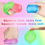 4 Pack Squishy Stress Cubes for Kids