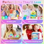 4 Pack Squishy Stress Cubes for Kids