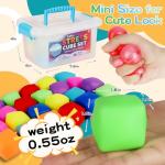 24-Pack Mini Squishy Fidget Cube Toys