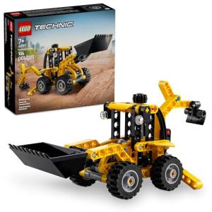 LEGO Technic Backhoe Loader Construction Set for Kids