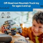 LEGO City Off-Road 4x4 Truck Building Set