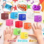 24 Squishy Fidget Balls for Kids and Adults