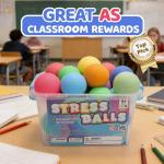 24 Pack Slow Rising Stress Balls for Kids