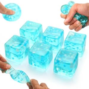 Snowflake Stress Balls - Fun Sensory Toy Pack