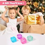2-Pack Squishy Stress Cube Fidget Balls
