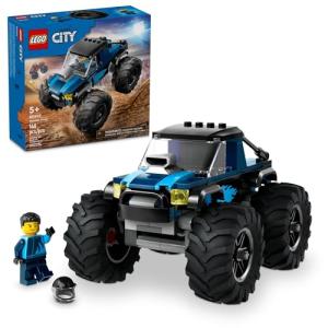 LEGO City Blue Monster Truck Playset for Kids