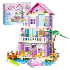 Seaside Villa Building Set for Creative Kids