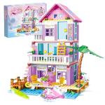 Seaside Villa Building Set for Creative Kids