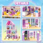 Seaside Villa Building Set for Creative Kids