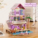 Seaside Villa Building Set for Creative Kids