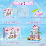 Seaside Villa Building Set for Creative Kids