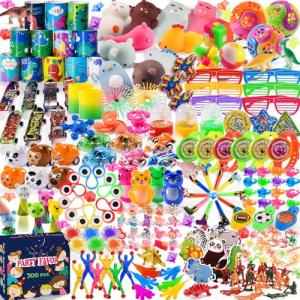 300 PCS Kids Goodie Bag Fidget Toy Set