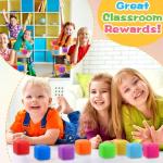 24-Pack Colorful Stress Cube Toys for Kids