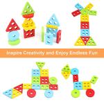 Wooden Montessori Sorting and Stacking Toys for Kids