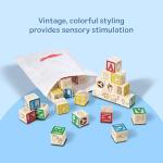 Melissa & Doug Wooden ABC/123 Blocks Set