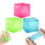 3 Pack Stress Cube Squishy Fidget Toys