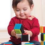 Infantino Press & Stay Stacking Sensory Blocks