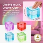 Bingcute 4 Pack Squishy Stress Relief Fidget Balls