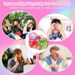 Bingcute 4 Pack Squishy Stress Relief Fidget Balls