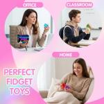 Bingcute 4 Pack Squishy Stress Relief Fidget Balls