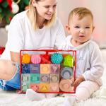 SpringFlower 3-in-1 Montessori Sensory Toy Set