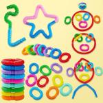 Pop Tubes Fidget Toys - 18 Pack Fun Set