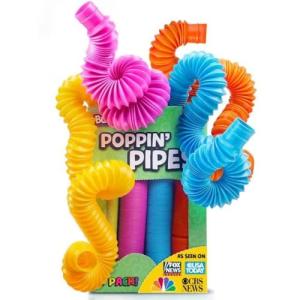 BUNMO Pop Tubes – Sensory Fidget Toy Set