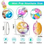 ONKULL Mini Pop Fidget Keychain Toy Set