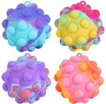 4 Pack Pop Fidget Stress Balls for Kids