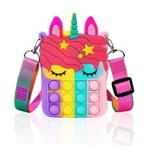 Unicorn Pop Purse - Fun Fidget Shoulder Bag