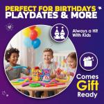 Nutty Toys Pop Tubes - 8-Pack Sensory Fun