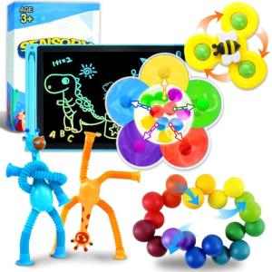 Sensory Travel Toy Pack for Kids - 6PC Set