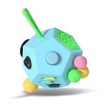 Blue Sky 12-Sided Fidget Cube for Kids
