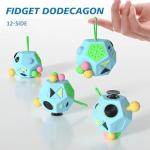 Blue Sky 12-Sided Fidget Cube for Kids
