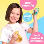 3 Pack Gel-Filled Fidget Stress Cubes